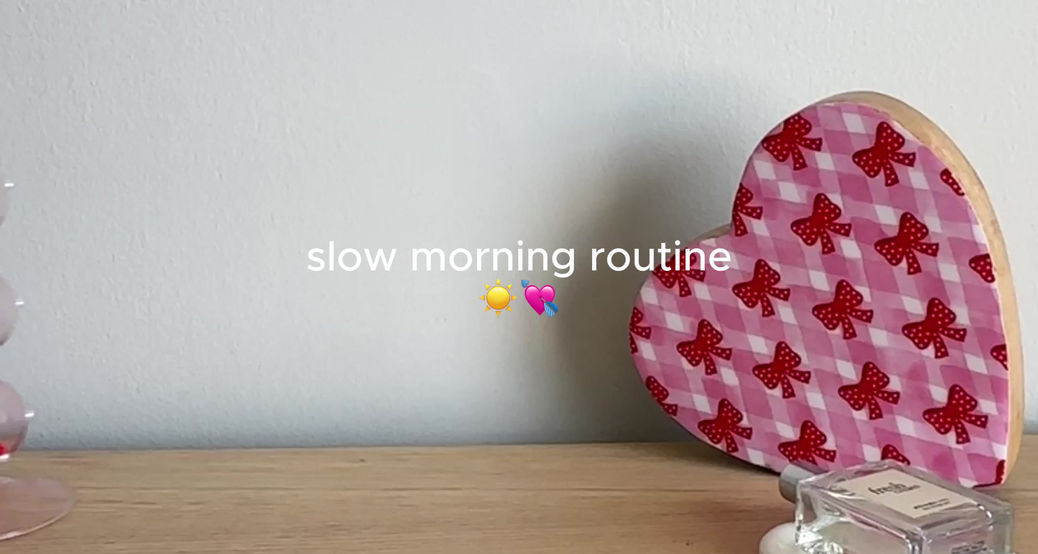 Slow Morning IG Reel